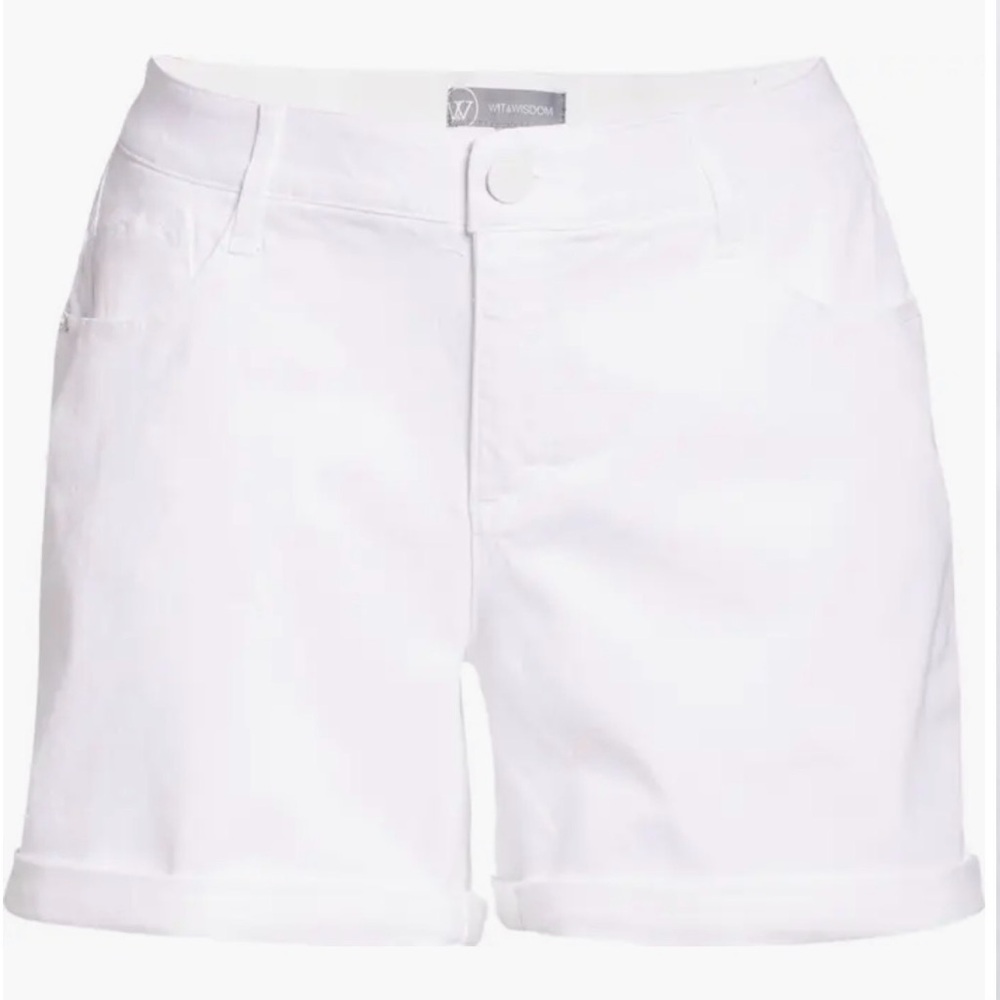 Wit & Wisdom Crisp White Women's Bermudas